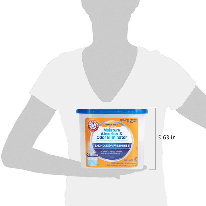 Area Deodorizer Arm & Hammer absorbente de humedad 396 ml