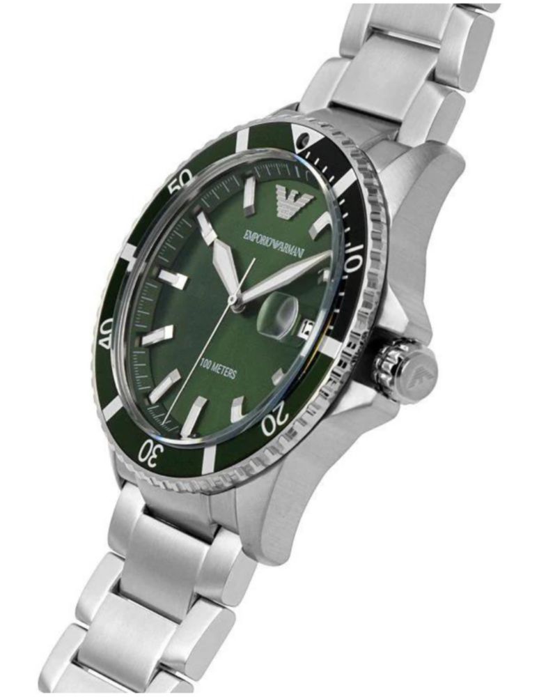Reloj Emporio Armani Diver AR11338 de Acero Inoxidable Hombre Caballero