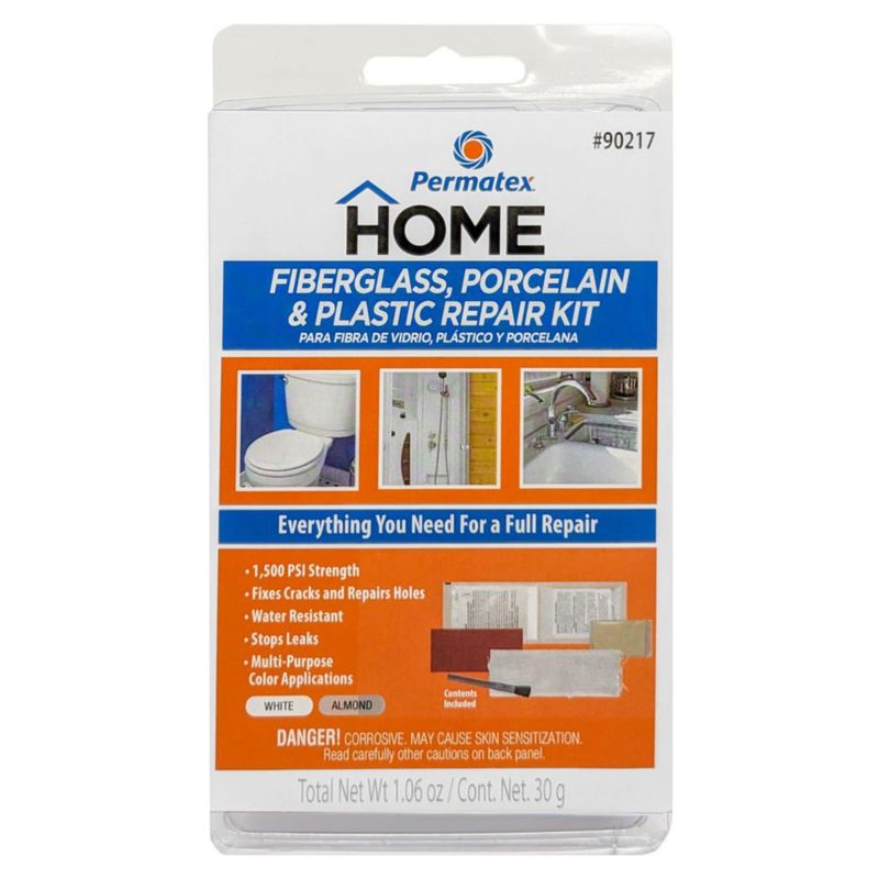 Kit de reparación Devcon 002-90217 fibra de vidrio porcelana plástico