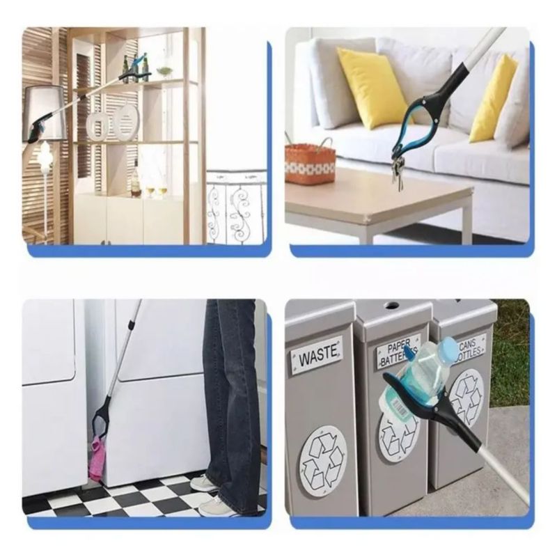 Recogedor De Basura Plegable Con Bastón Herramienta