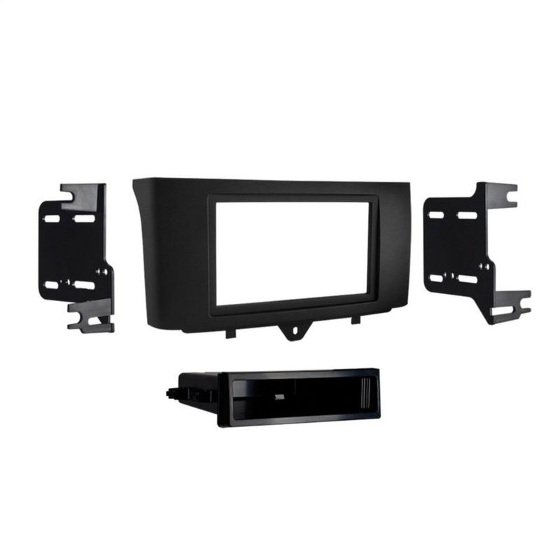 Kit de tablero Metra 99-8720B para doble DIN o DIN simple negro mate