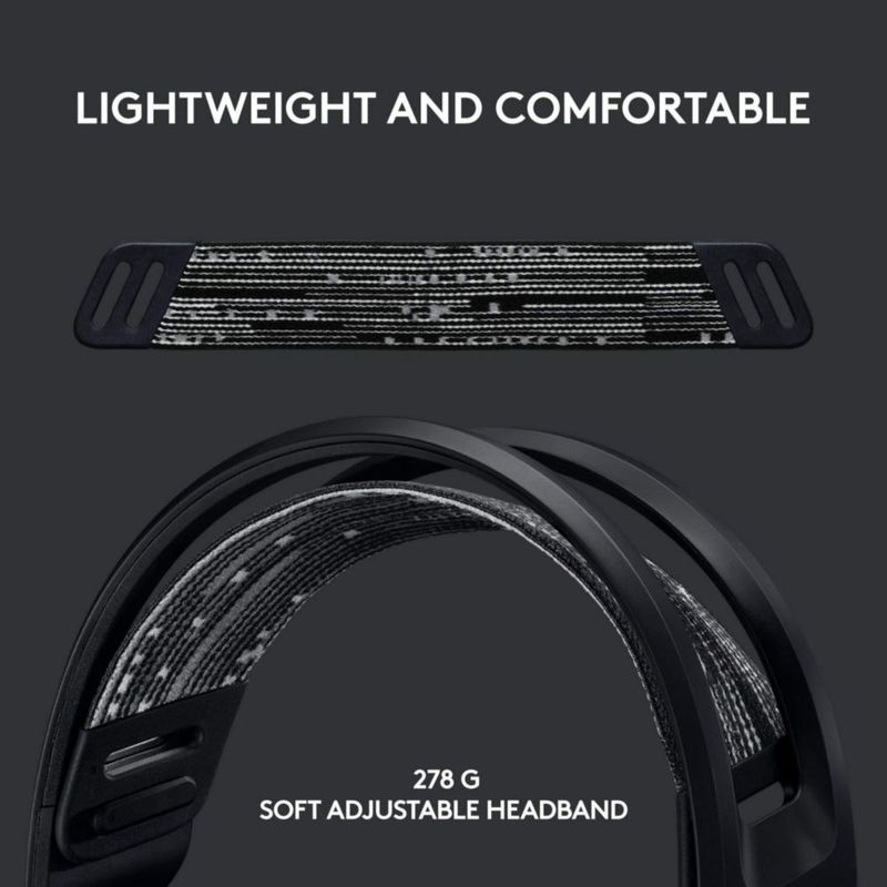 Auriculares inalámbricos para juegos Logitech G733 Lightspeed Black