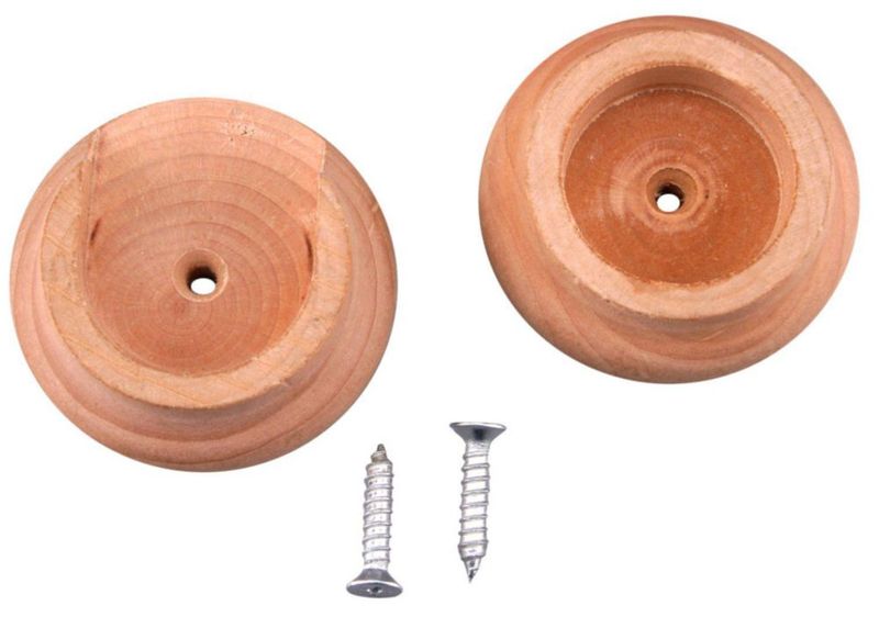 Enchufe resistente para postes de armario John Sterling BC-0038-HD