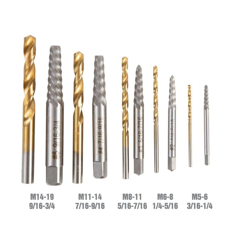 Juego de extractores de pernos OEMTOOLS 25467 10 piezas