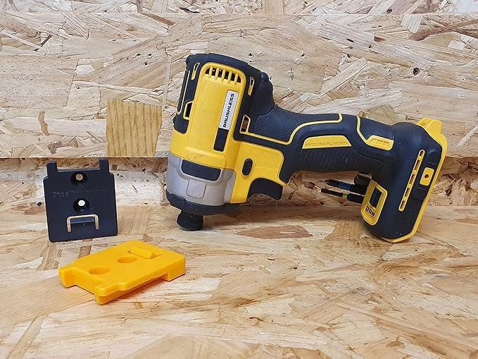 Soportes para herramientas StealthMounts para DeWalt 20 V paquete de 4 amarillos