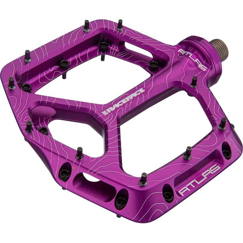 Pedal de bicicleta RaceFace Atlas Purple (morado)