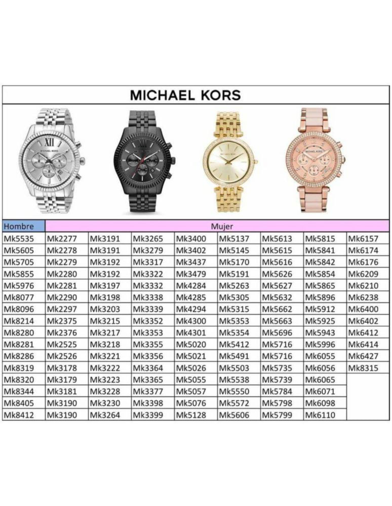 Reloj Michael Kors Hombre Classic MK8280