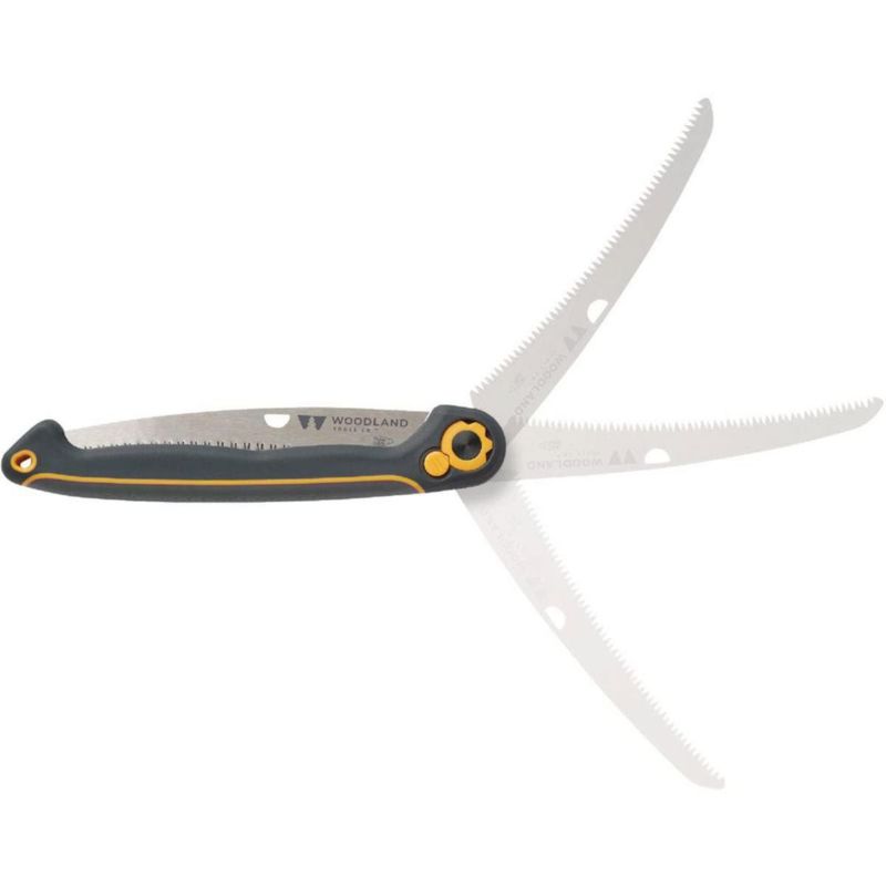 Sierra plegable Woodland Tools Duralight de acero endurecido curvado