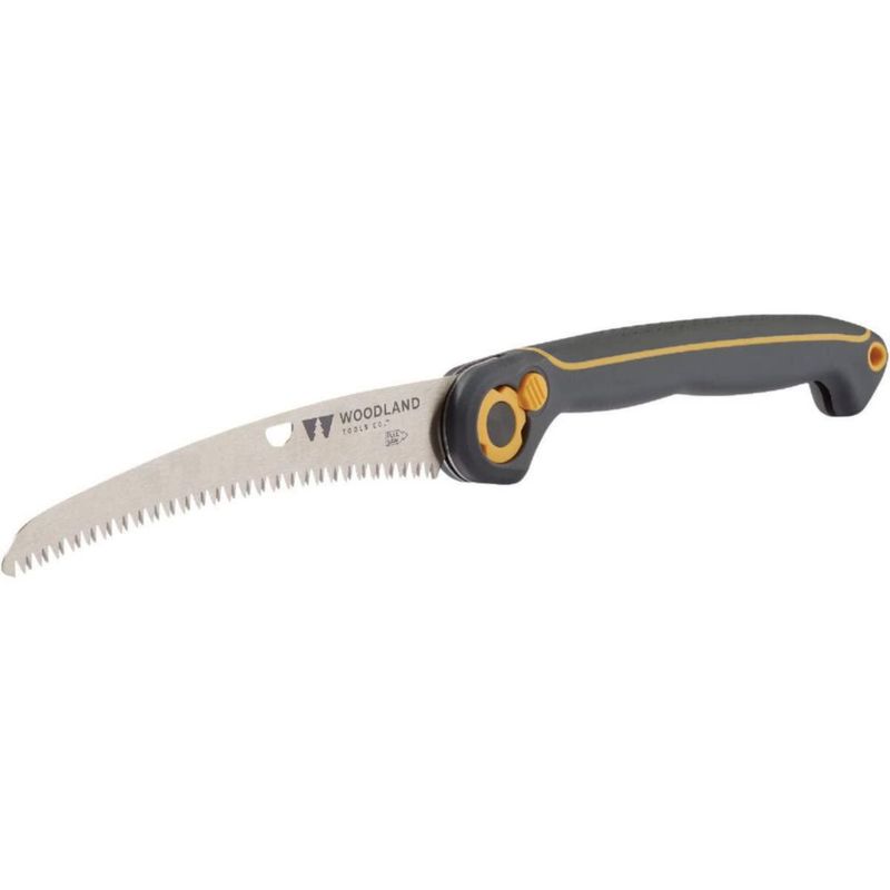 Sierra plegable Woodland Tools Duralight de acero endurecido curvado