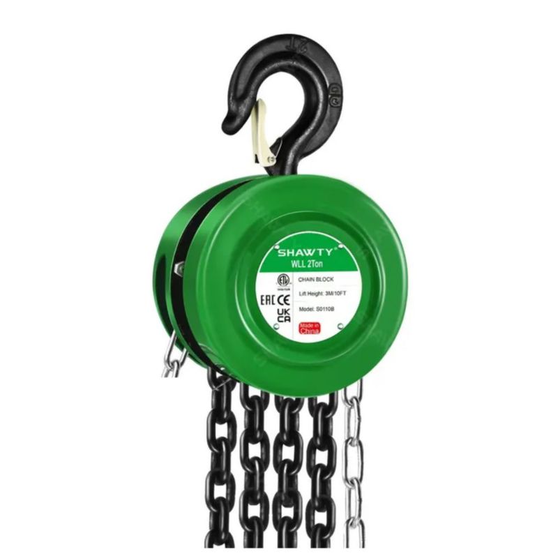 Polipastos Manuales Con Cadena 3m Capacidad De 2 Ton