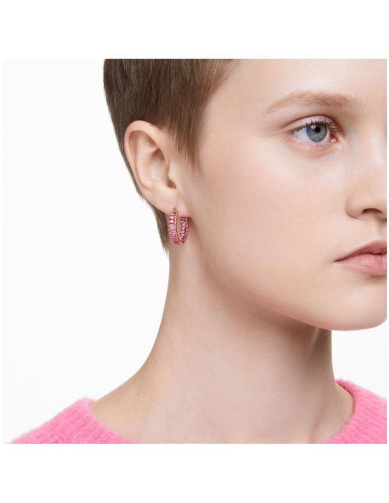 Aretes Swarovski 5657726 De Aro Matrix Talla Baguette