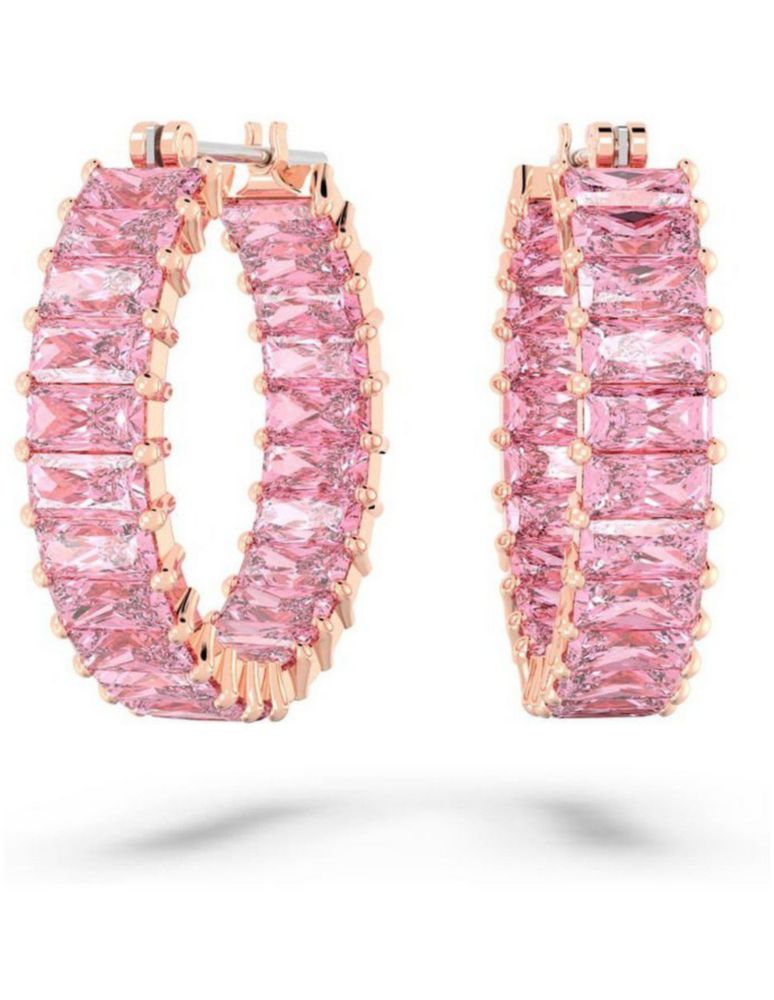 Aretes Swarovski 5657726 De Aro Matrix Talla Baguette