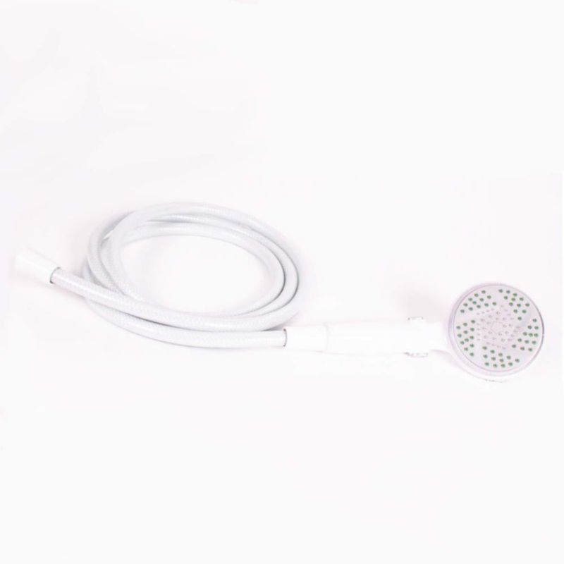 Cabezal de ducha Carex portátil cabezal de 9 cm 21 m manguera con pausa