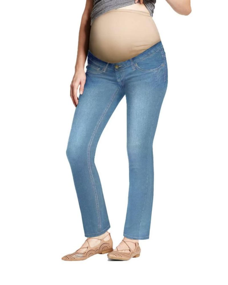 Vaqueros de Maternidad Hybrid & Company PM2835WC Azul Claro Talla L