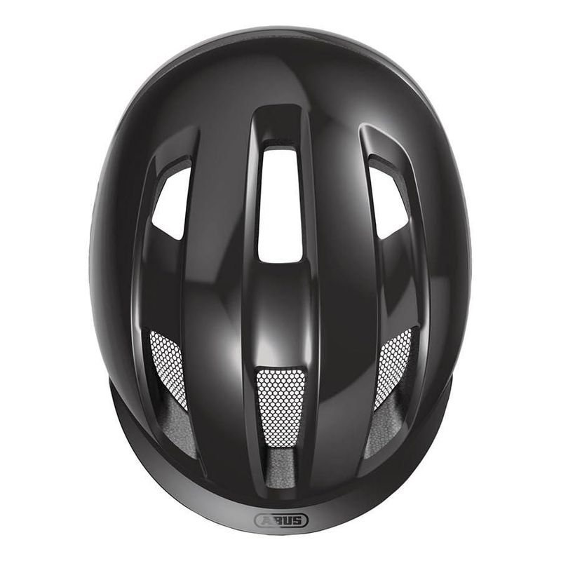 Casco ABUS Purl‑Y Urban Negro Brillante Talla Grande
