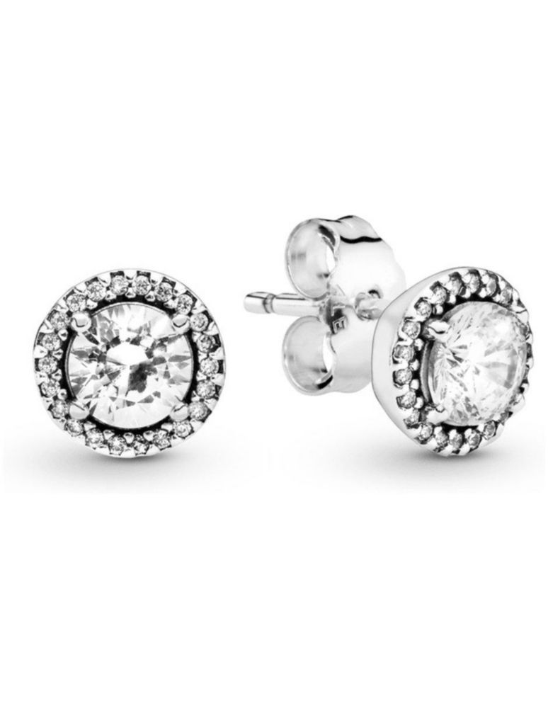 Pendientes Pandora 296272cz De Botón Elegancia Clásica Joya