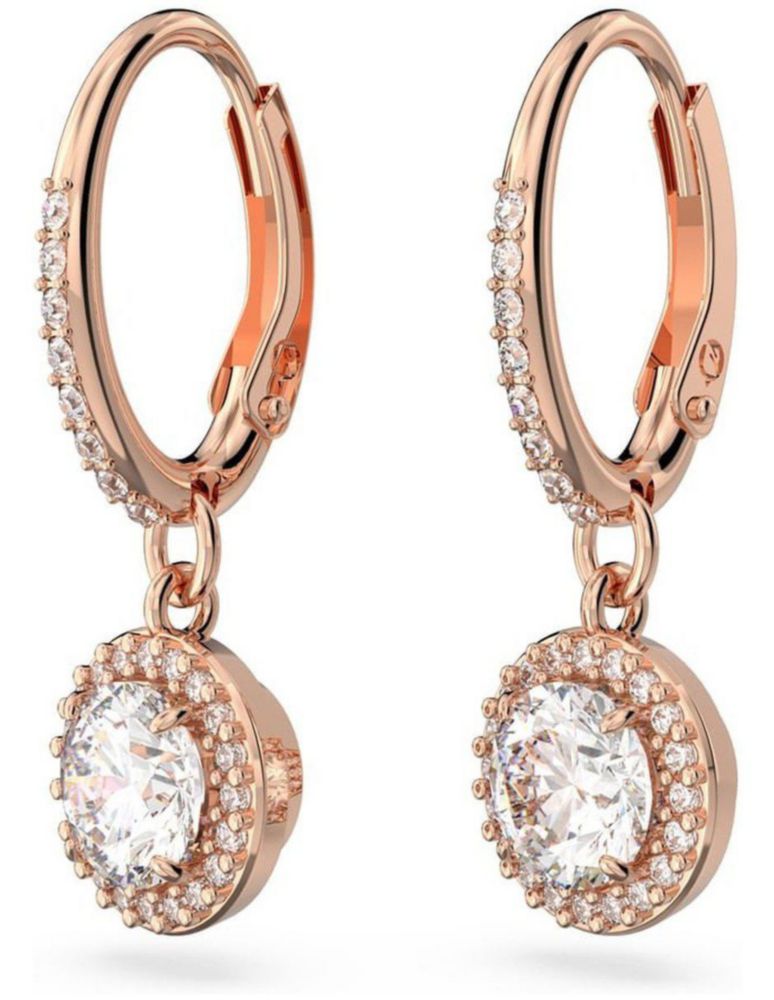 Pendientes Swarovski 5638769 Constella Talla Redonda Pavé
