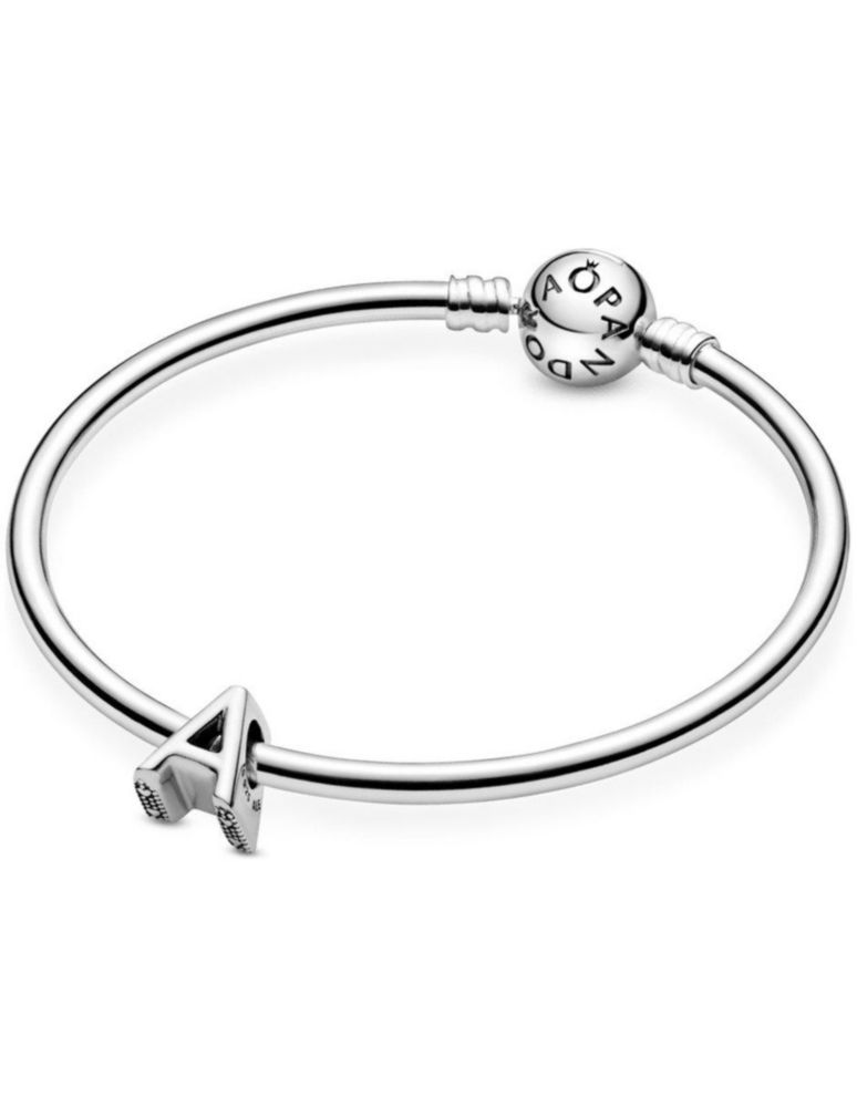 Charm Sujetador Dije de Pandora 797455 Del Alfabeto Letra A Joya Original