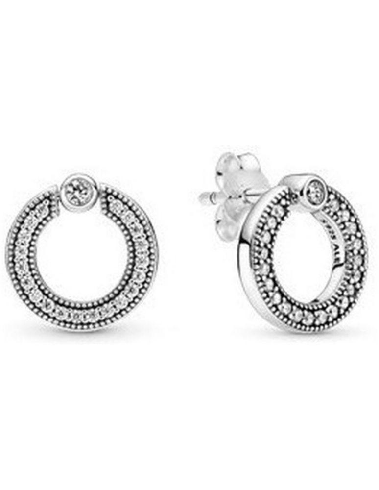 Pendientes Pandora 299486c01 De Botón Reversibles Círculo
