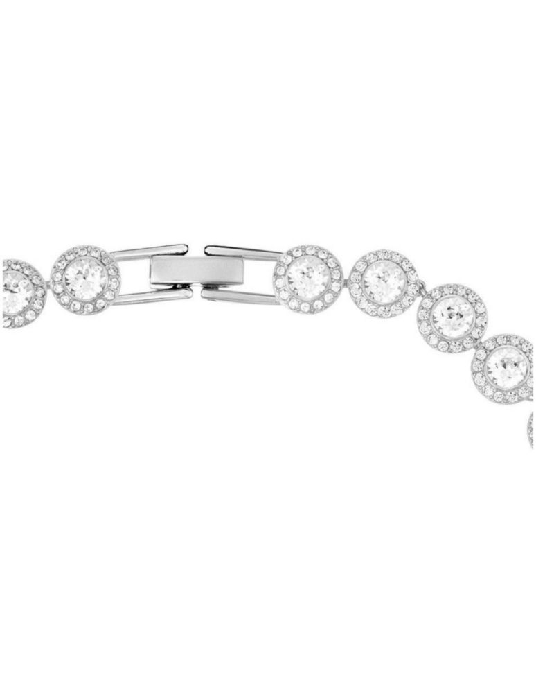 Collar Colgante de Swarovski 5117703 Angelic Blanco Baño De Rodio
