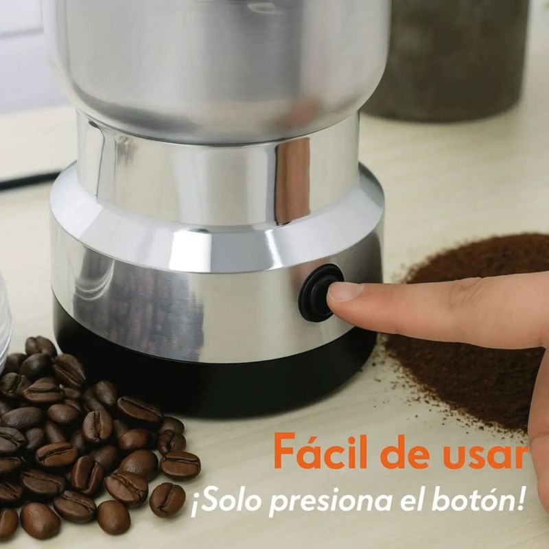 Pulverizador Eléctrico Pequeño De Acero Inoxidable