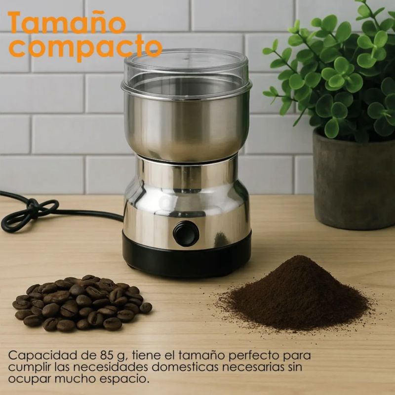 Pulverizador Eléctrico Pequeño De Acero Inoxidable