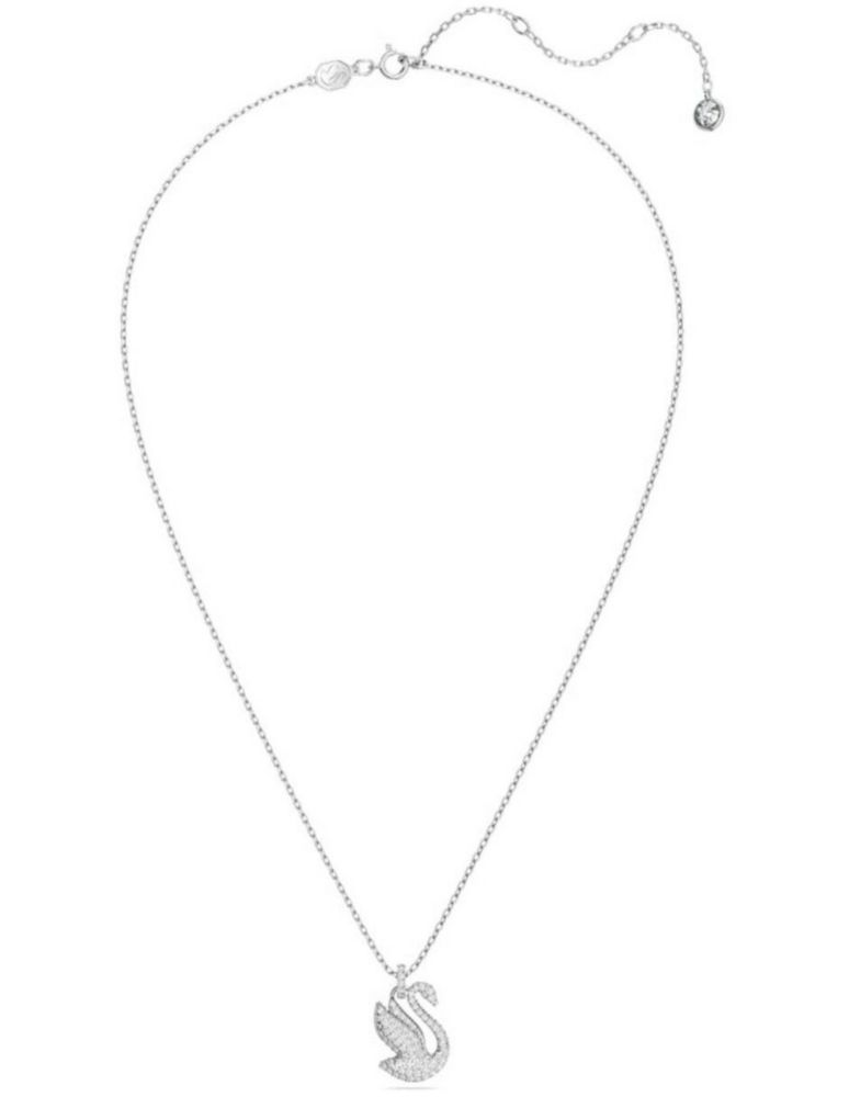 Collar Colgante Swarovski 5647872 Iconic Swan Cisne Mediano Blanco