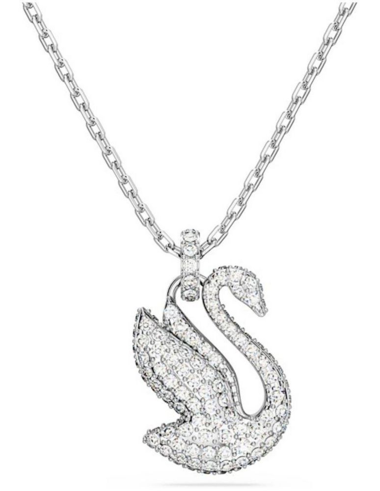 Collar Colgante Swarovski 5647872 Iconic Swan Cisne Mediano Blanco