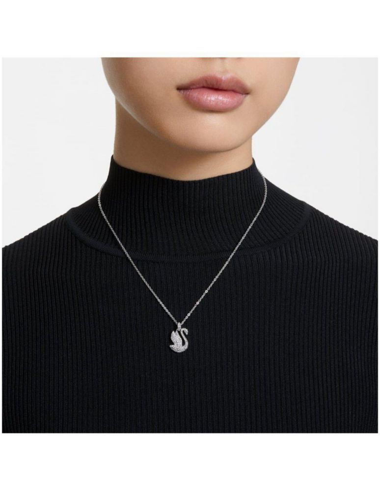 Colgante Collar de Swarovski 5647872 Iconic Swan Cisne Mediano Blanco