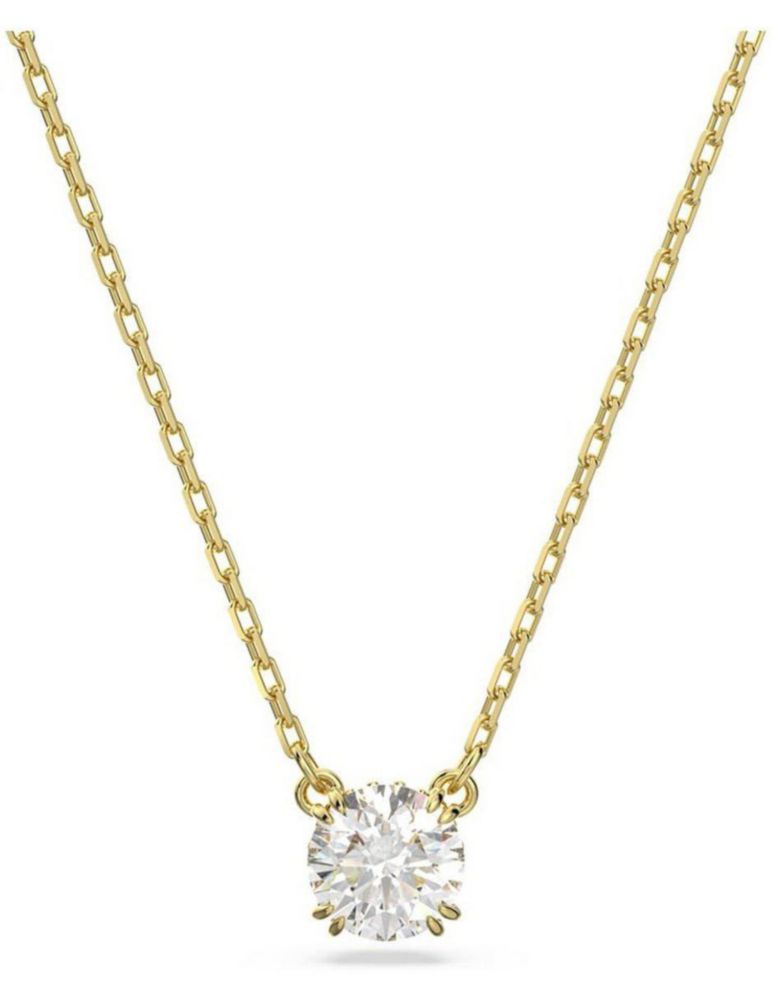 Collar Colgante de Swarovski 5636703 Constella Blanco Baño Oro
