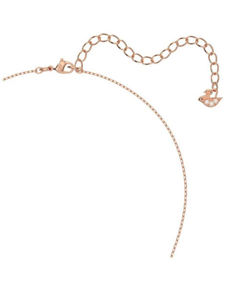 Colgante Collar de Swarovski 5642961 Sunshine Rosa Baño Tono Oro Rosa