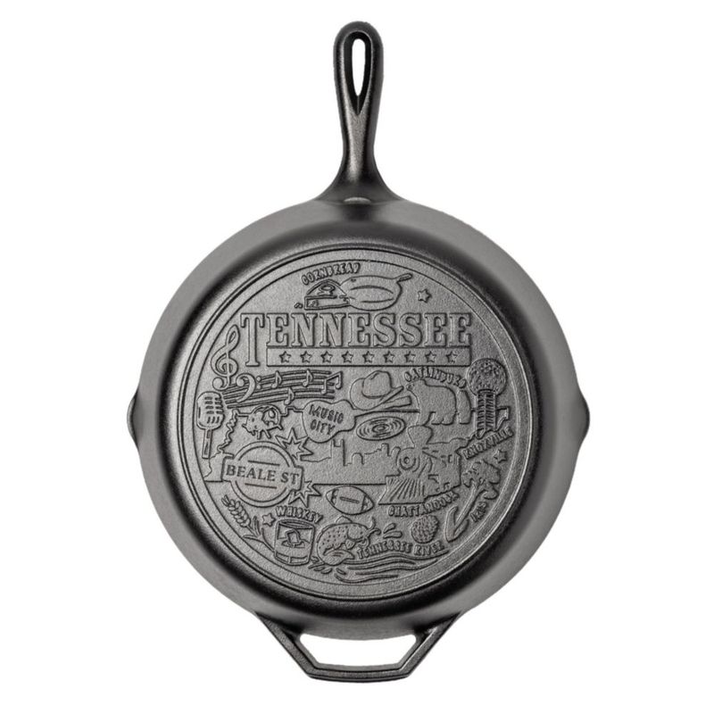Sartén de hierro fundido Lodge de 30 cm precurada