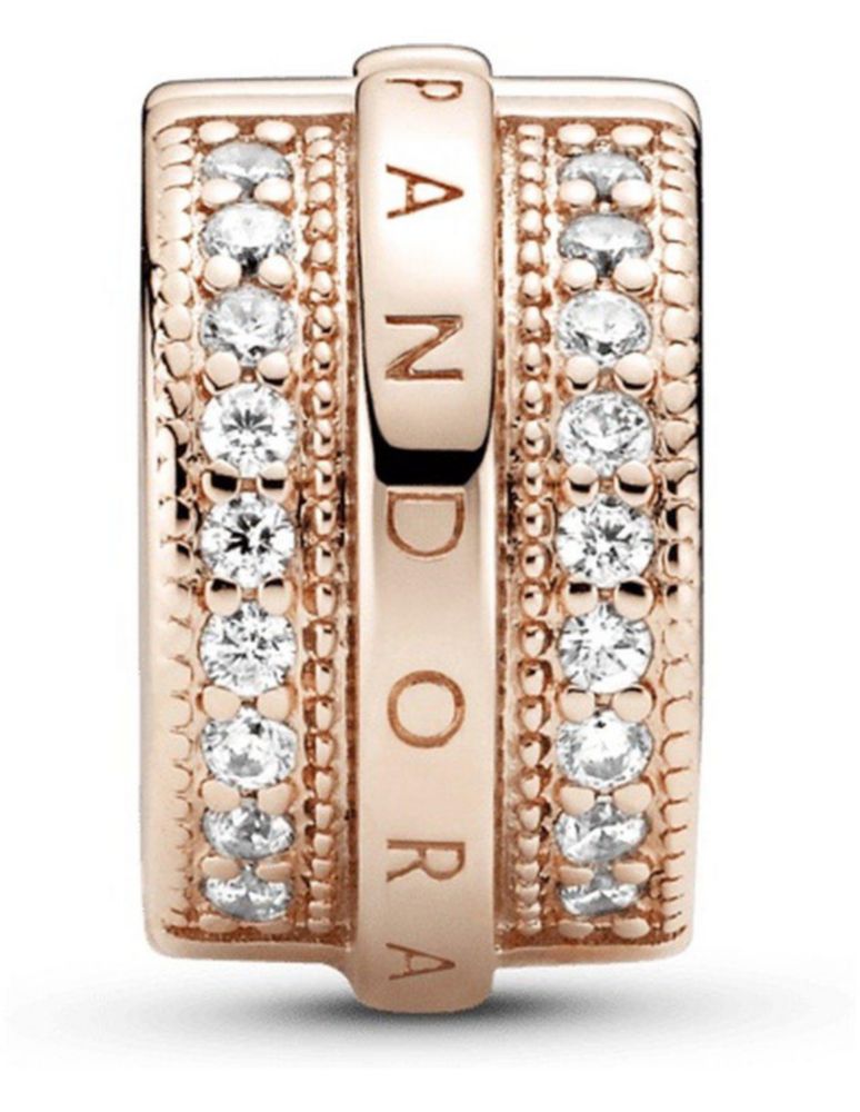 Charm Sujetador Dije Pandora 789042c01 Charm Sujetador Dije Líneas De Pavé