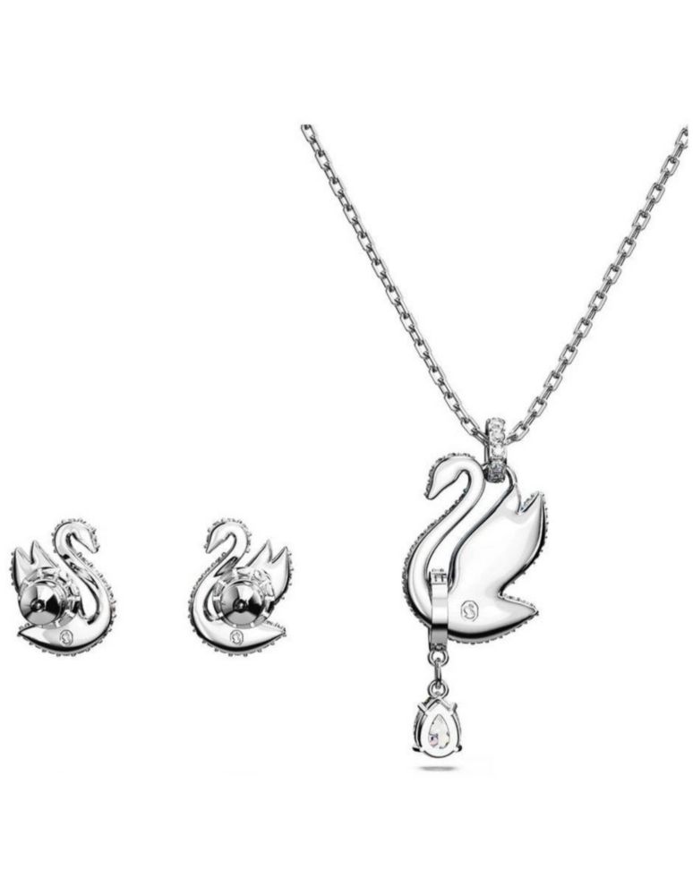 Conjunto de Swarovski 5660597 Iconic Swan Cisne Azul Baño