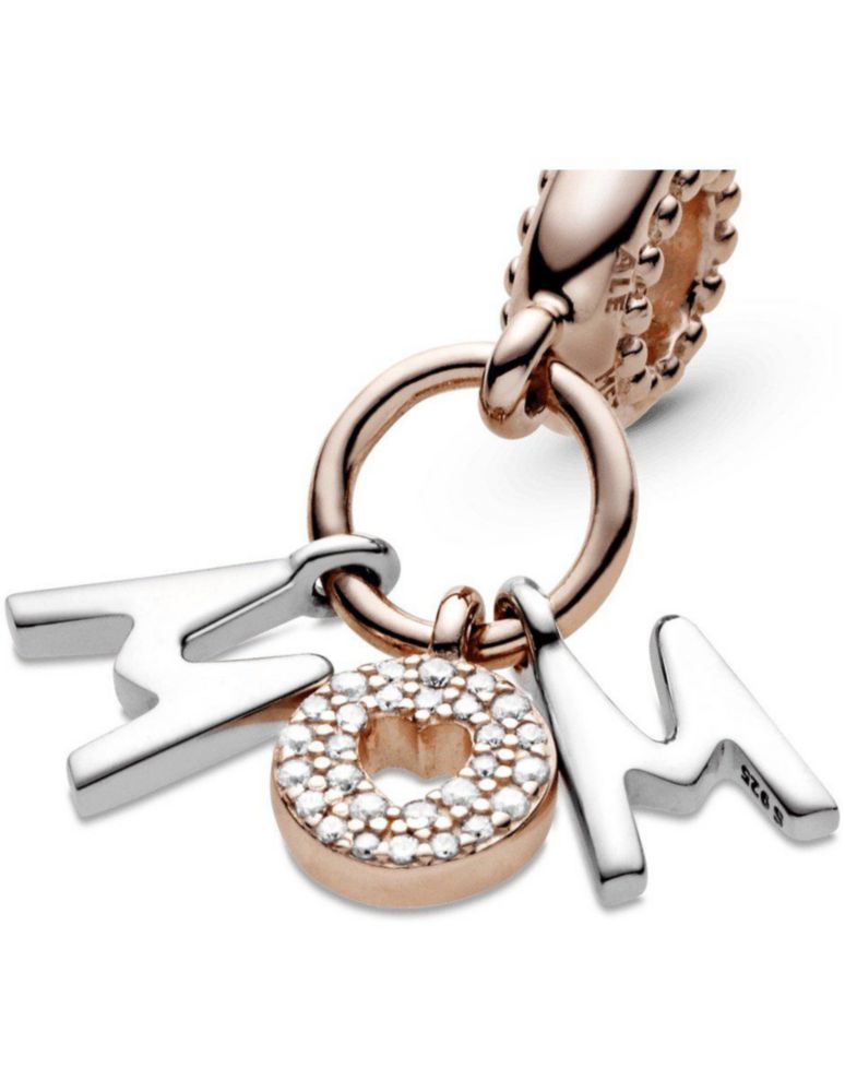 Charm Dije Sujetador de Pandora 788828c01 Colgante Con Las Letras