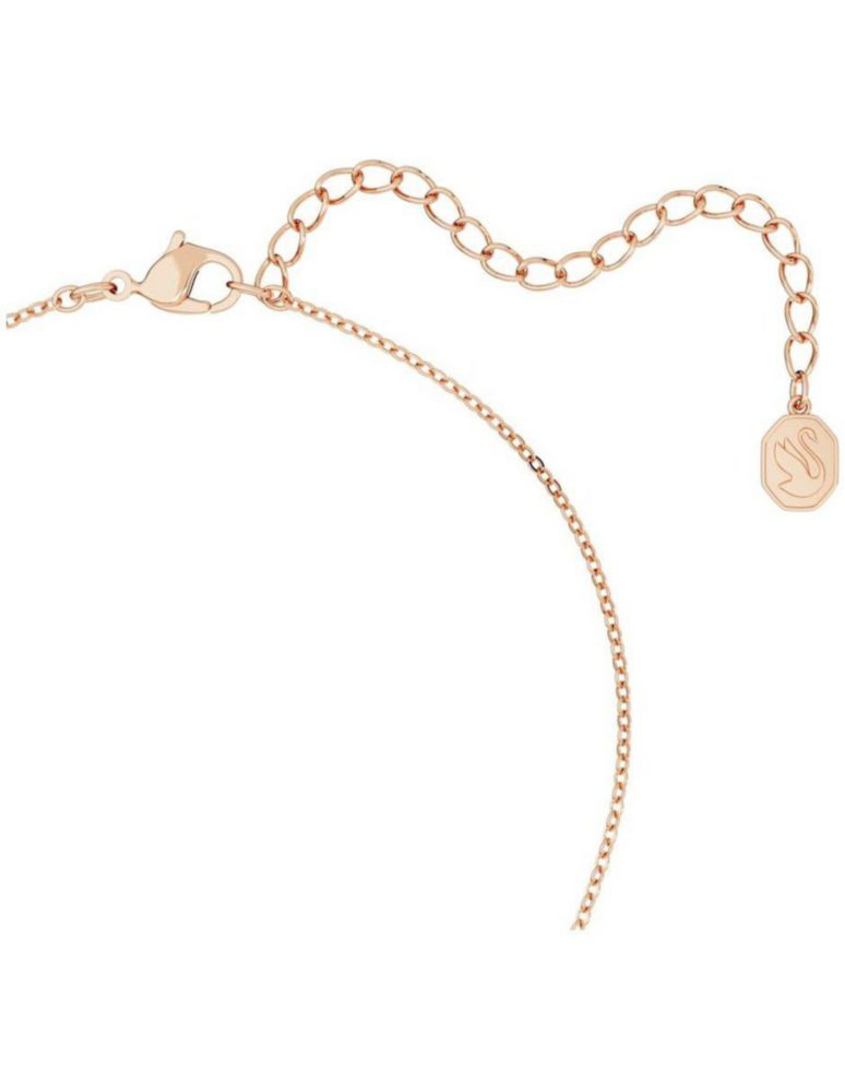 Conjunto Collar Swarovski 5672835 Originally Blanco Baño Tono Oro