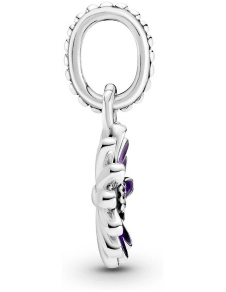 Charm Sujetador Dije de Pandora 798771c01 Colgante Margarita Morada Joya