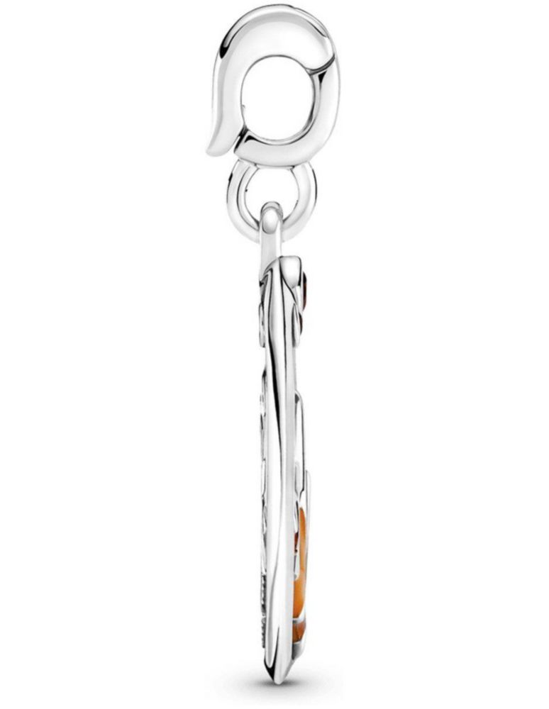 Charm Sujetador Dije Medallón Fuego Interior de Pandora 799674c01 Me Joya Original