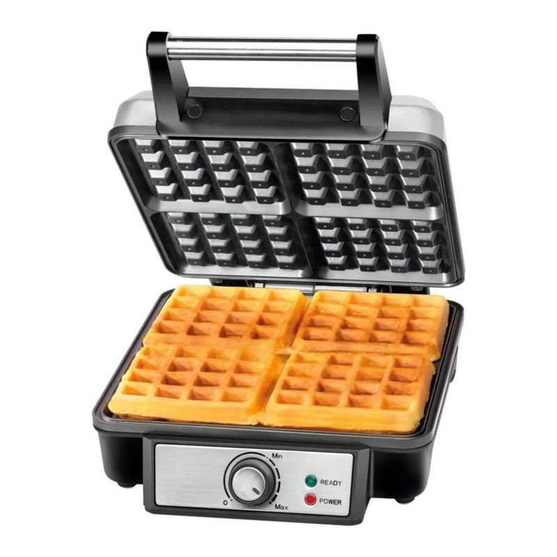 Wafflera Belga Heat Premium 4 Rebanadas