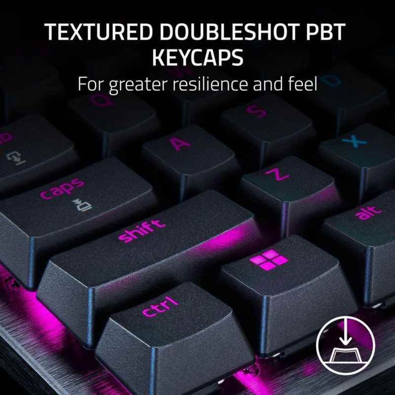 Teclado para juegos Razer Huntsman V3 Pro TKL Analógico Óptico Negro