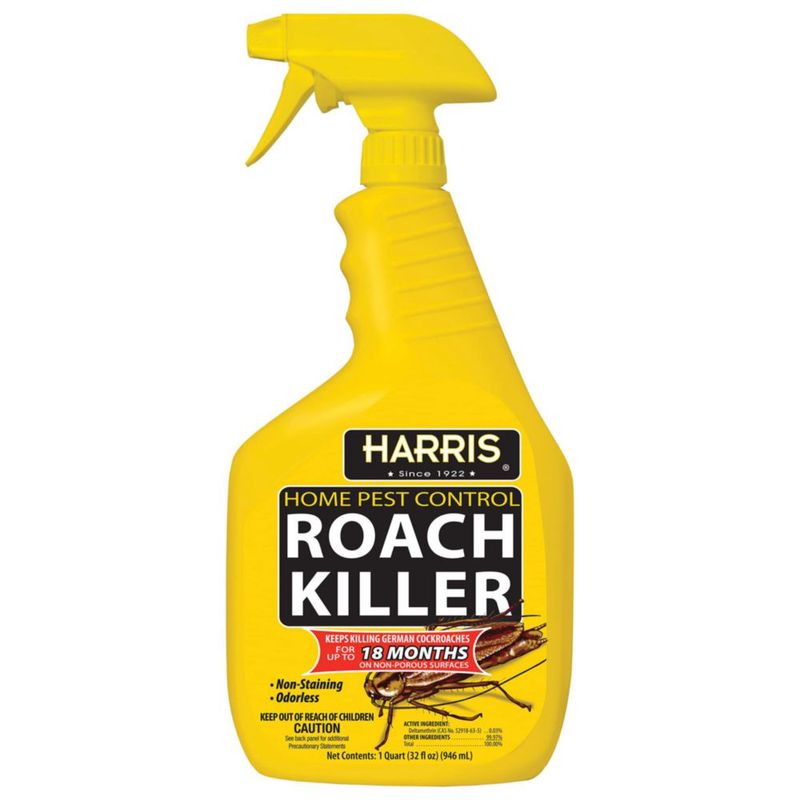 Insecticida Harris Mata-Cucarachas en Spray Líquido 946 ml