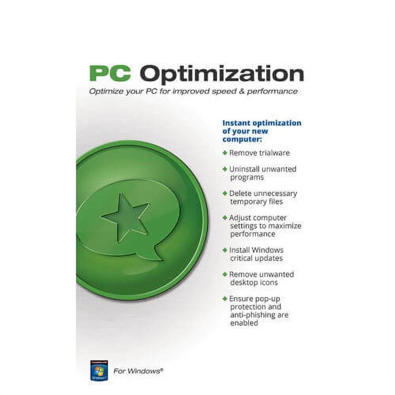 Servicio único de optimización de PC con cobertura de seguridad