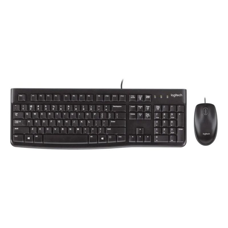 Teclado y Mouse Negro