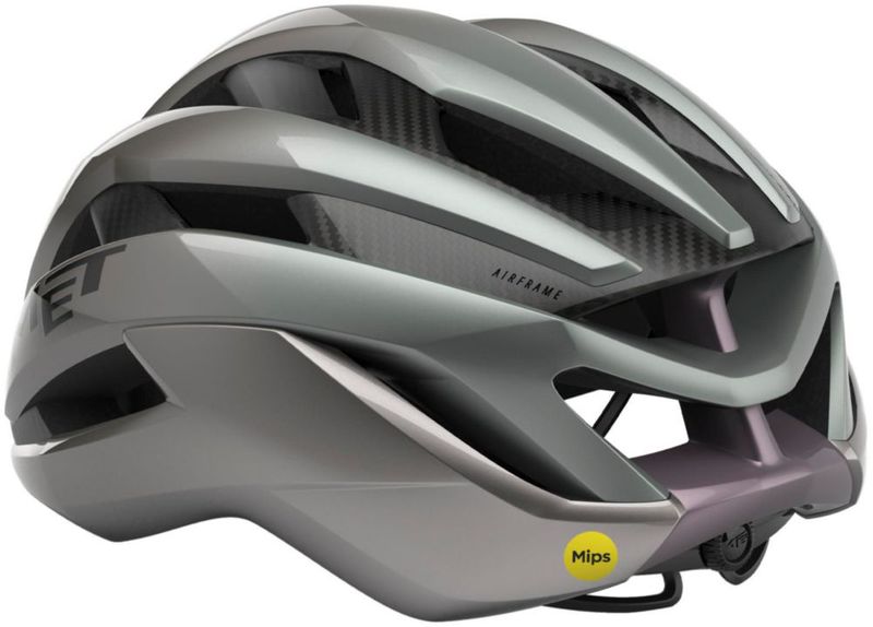 Casco MET Trenta 3K Carbono Gris Opal Talla Grande