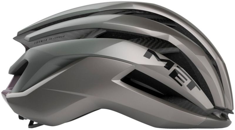 Casco MET Trenta 3K Carbono Gris Opal Talla Grande