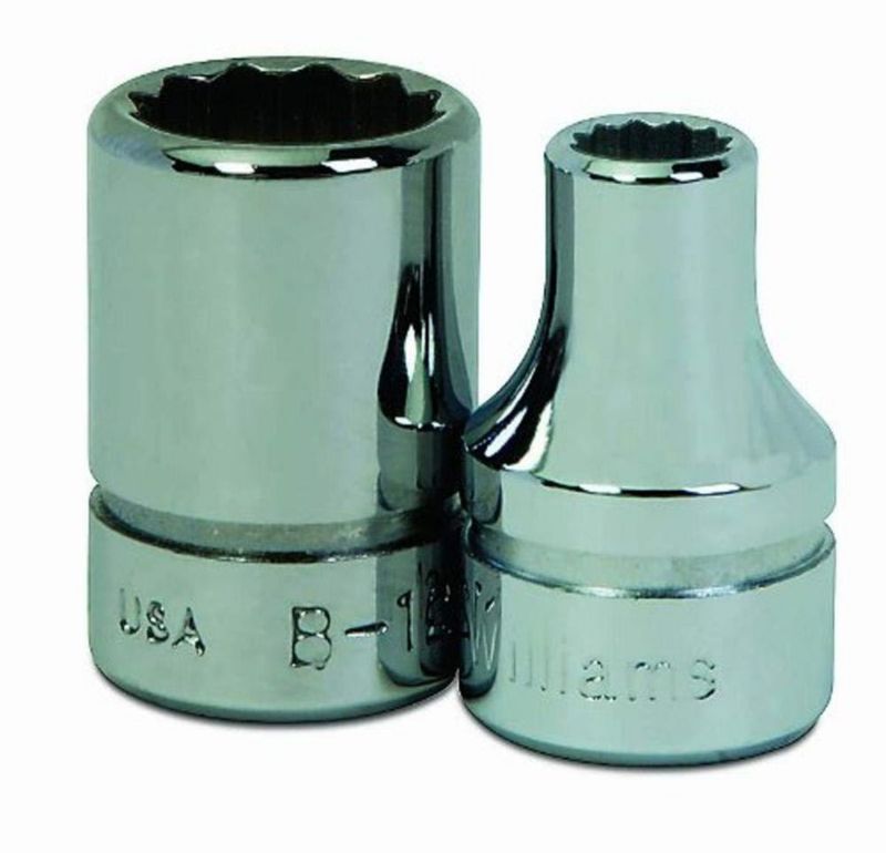 Cubo Williams 1/2" de 12 puntos tipo corto