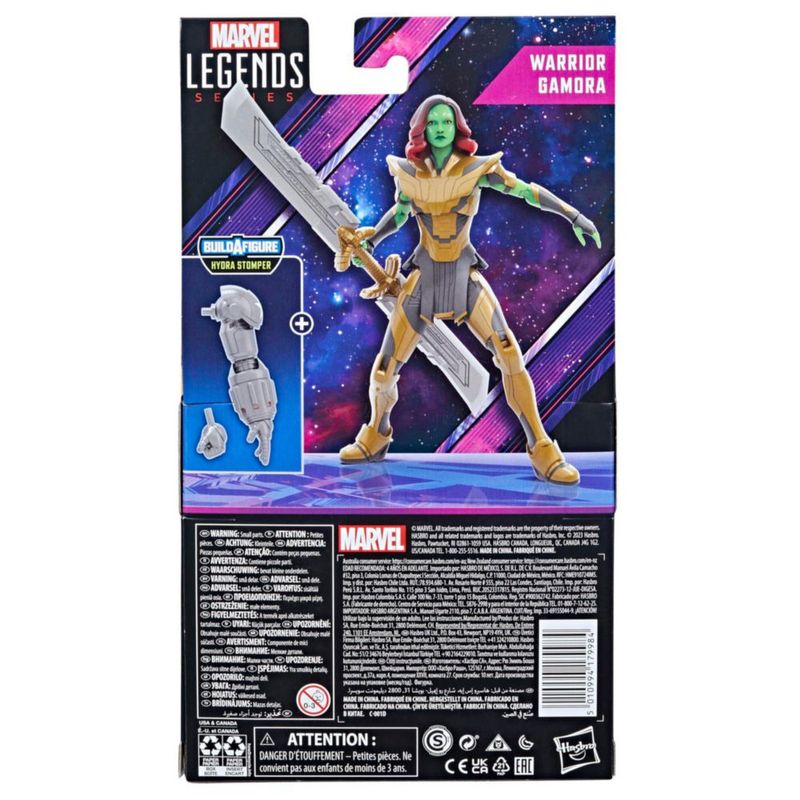 Figura de acción Marvel Legends Series Warrior Gamora 15 cm