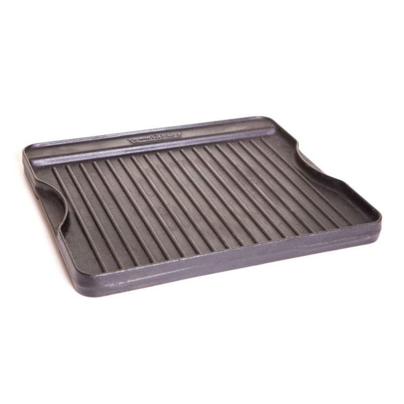 Plancha Camp Chef reversible presazonada 36 x 41 cm