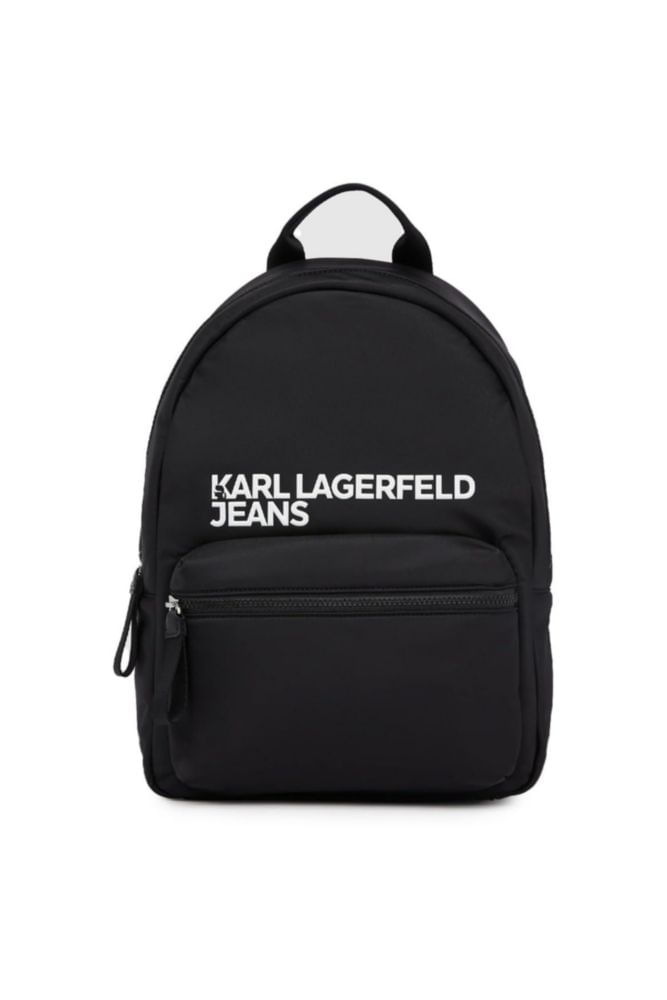 Mochila Karl Lagerfeld Jeans Essential Nylon Negra