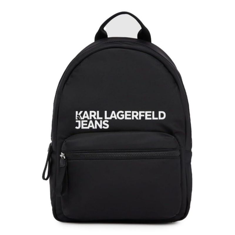 Mochila Karl Lagerfeld Jeans Essential Nylon Negra